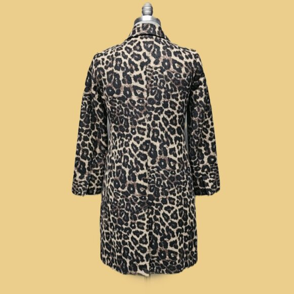 Banana Republic Leopard Print Coat - Picture 4 of 4